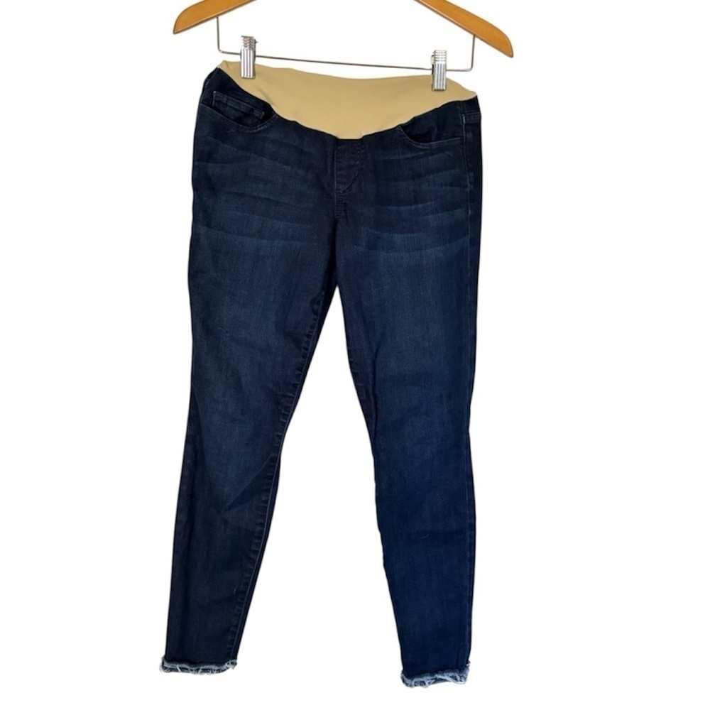Joe’s Maternity Jeans The Icon Mid Rise Skinny Crop Secret Fit Belly Size 28